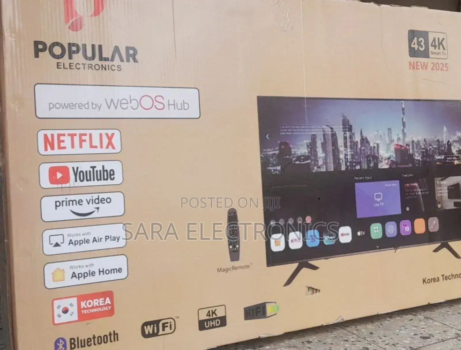 Popular 43" Smart Uhd Tv