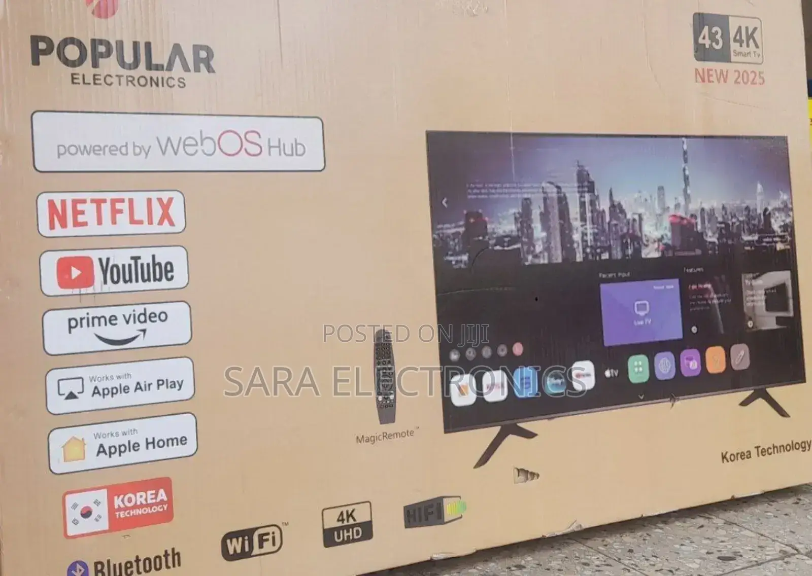 Popular 43" Smart Uhd Tv