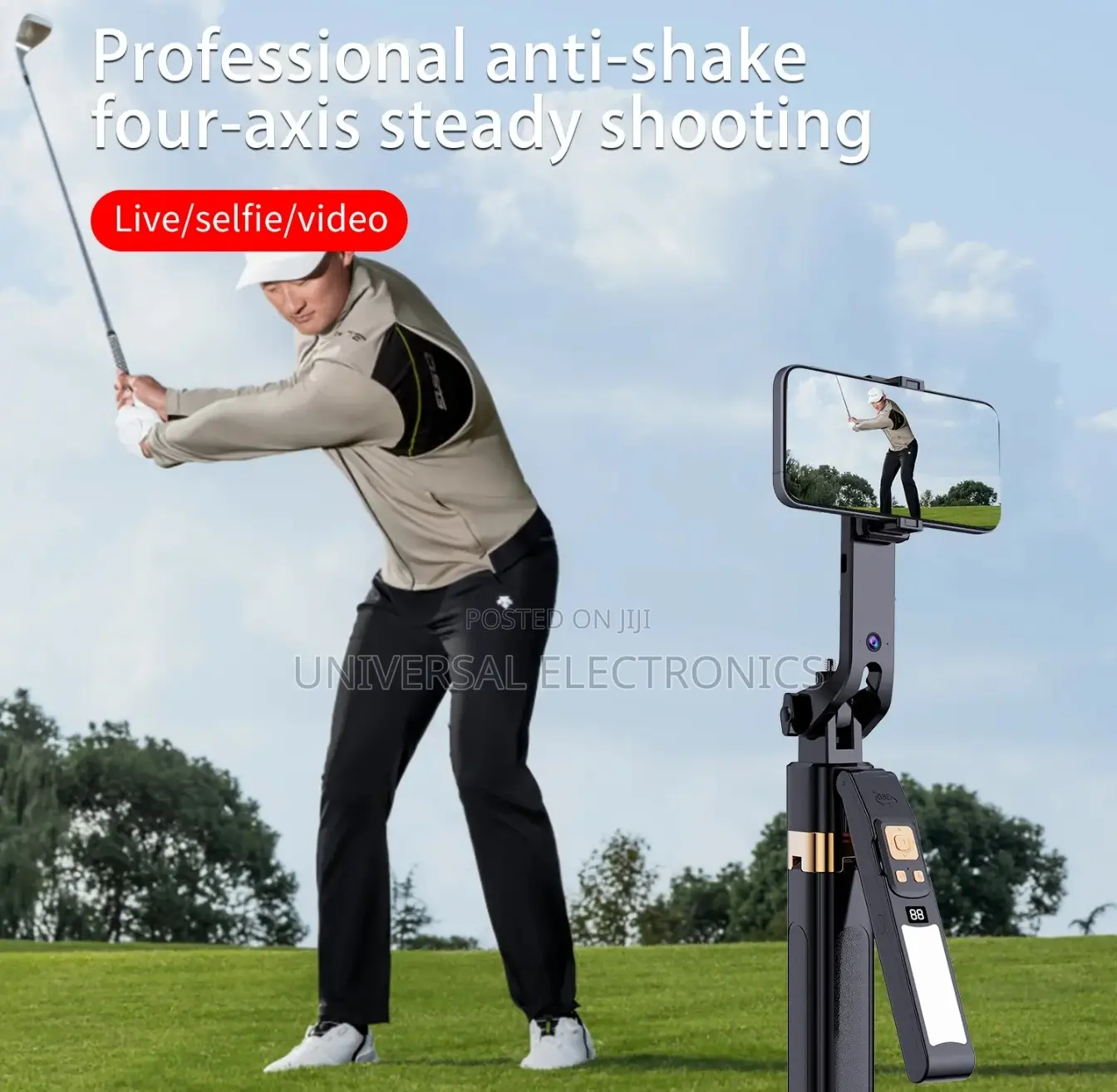 1.8 Meter Max Face Tracking Tripod for Phones and Cameras