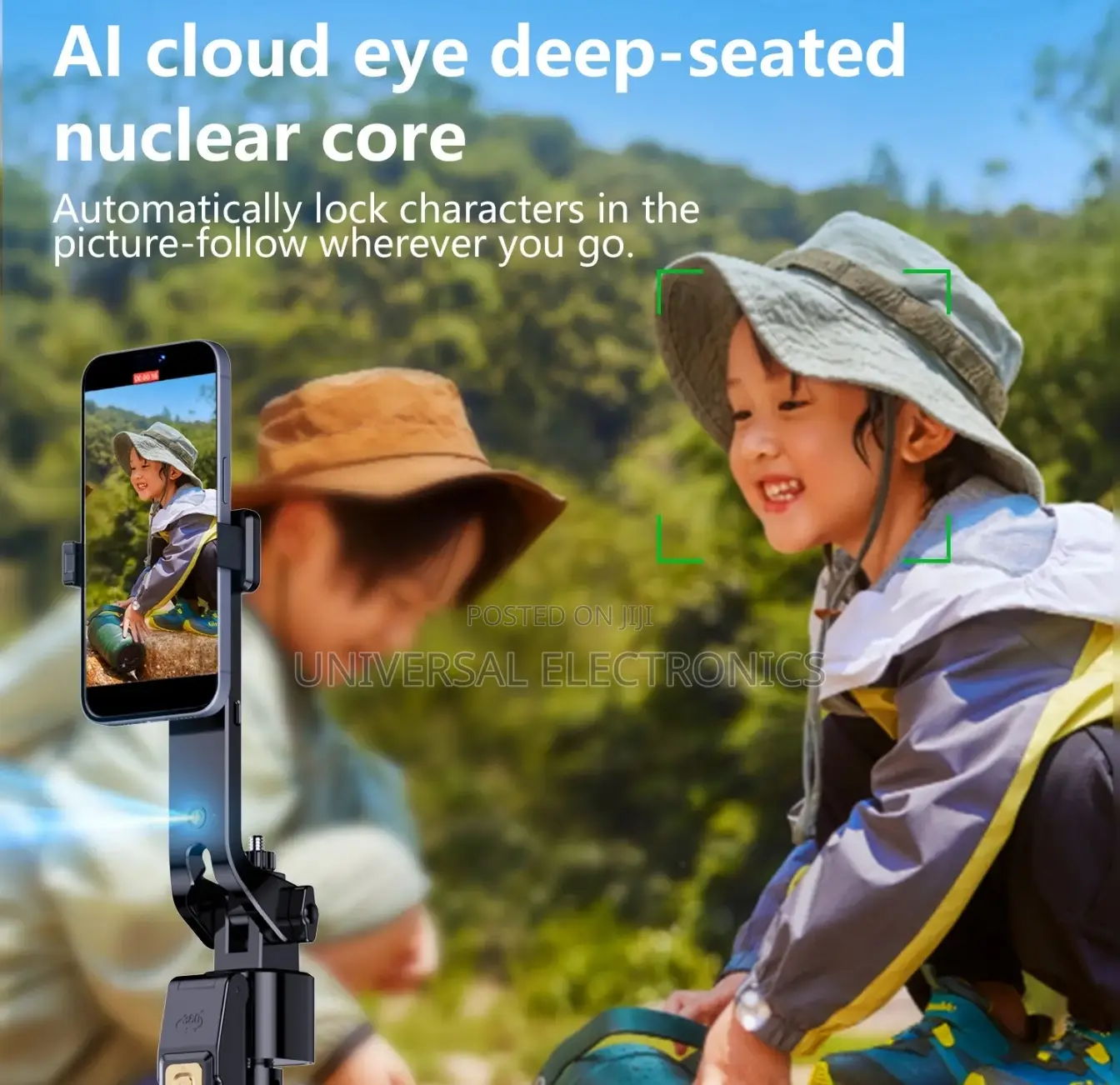 1.8 Meter Max Face Tracking Tripod for Phones and Cameras