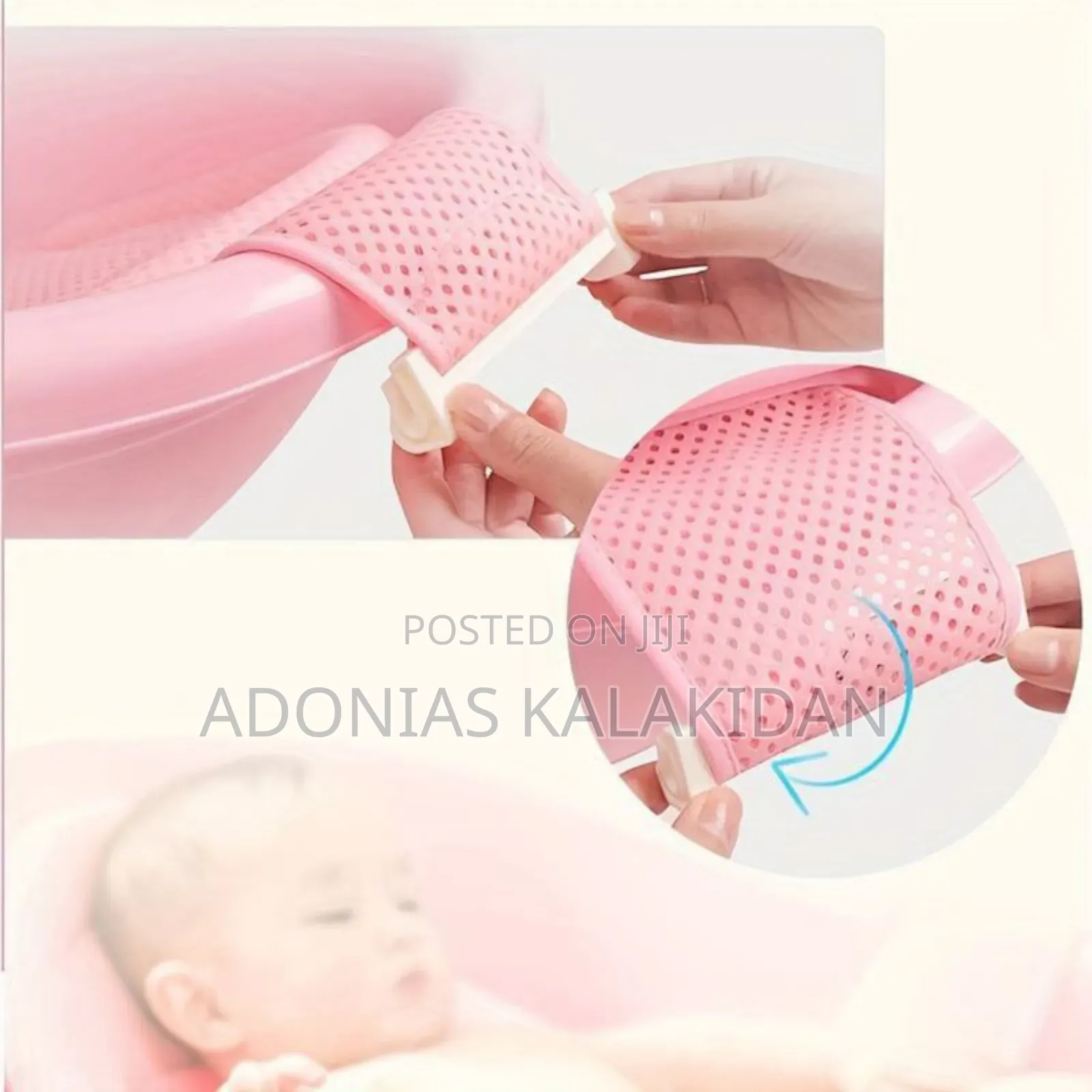 Newborn Baby Bath Support Net
