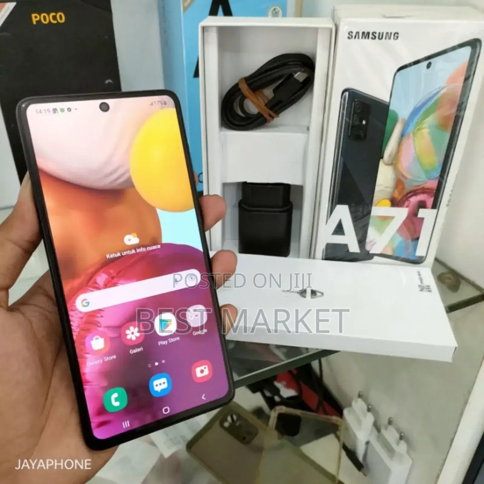 New Samsung Galaxy A71 128 GB Black