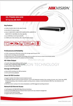 64ch NVR Hikvision