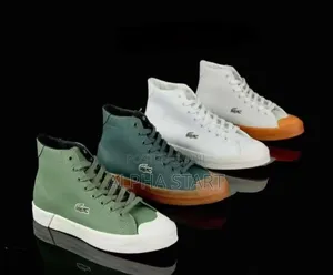 Lacoste Gripshot Mid ‘White/Gum’ Shoes