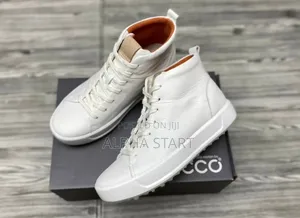 Ecco Golf Pria Mid Oudoor ‘Triple White’ Shoes 