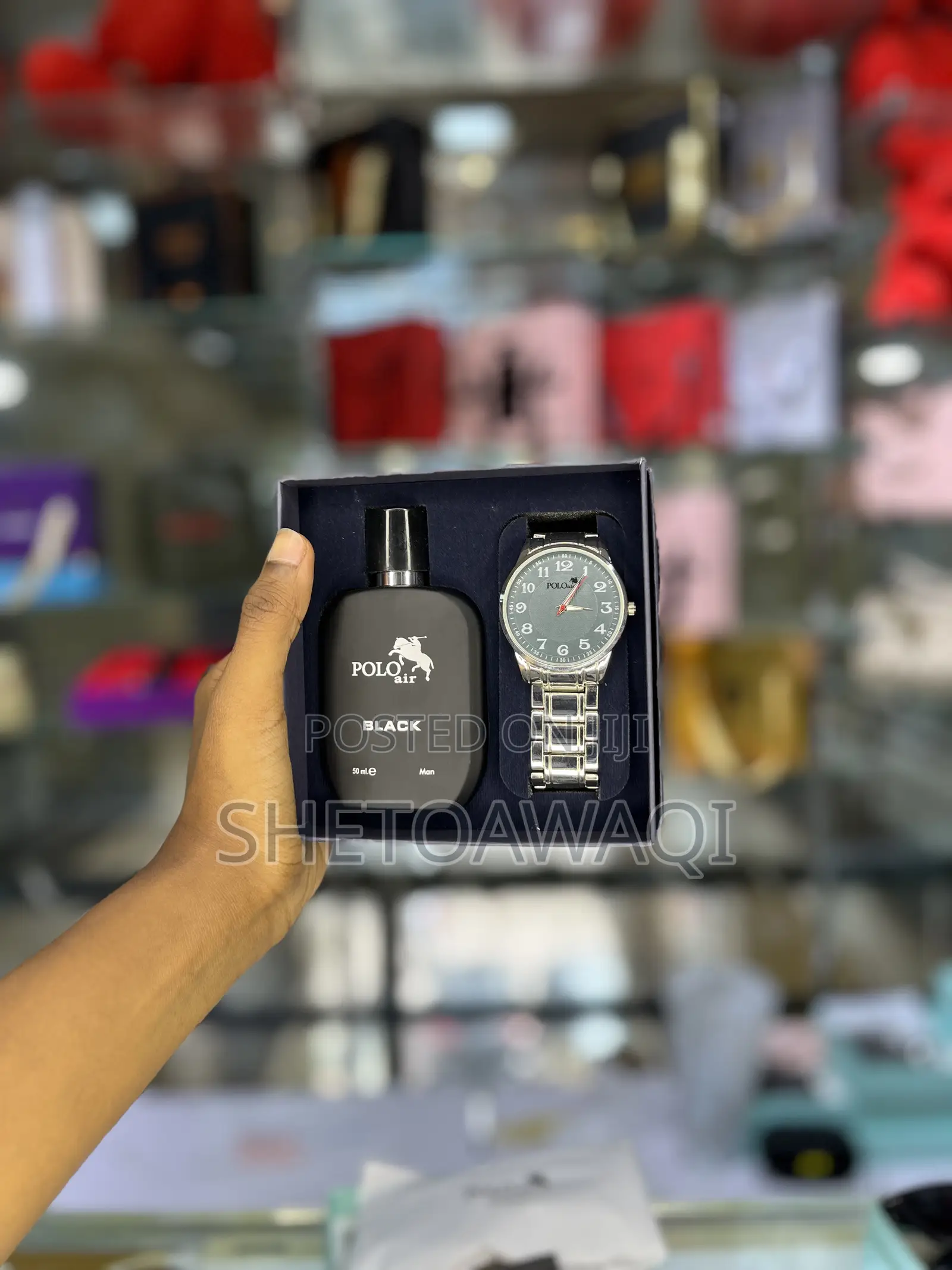 Polo Air Gift Package for Him Watch and Perfume