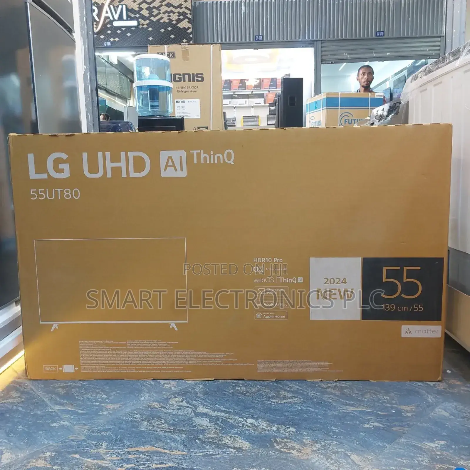 Lg 55 Inch Smart Uhd Tv Ut 80