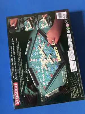 Scrabble | Family , Office Game| 4 Racks 100 Letter Tiles