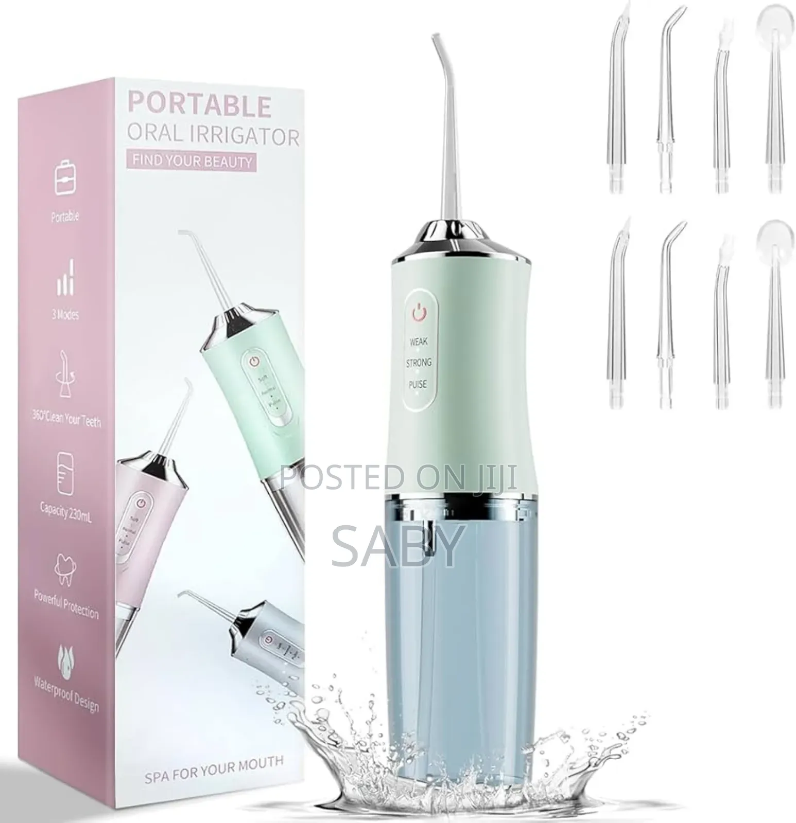 ባለ 4 Rechargable Water Flosser