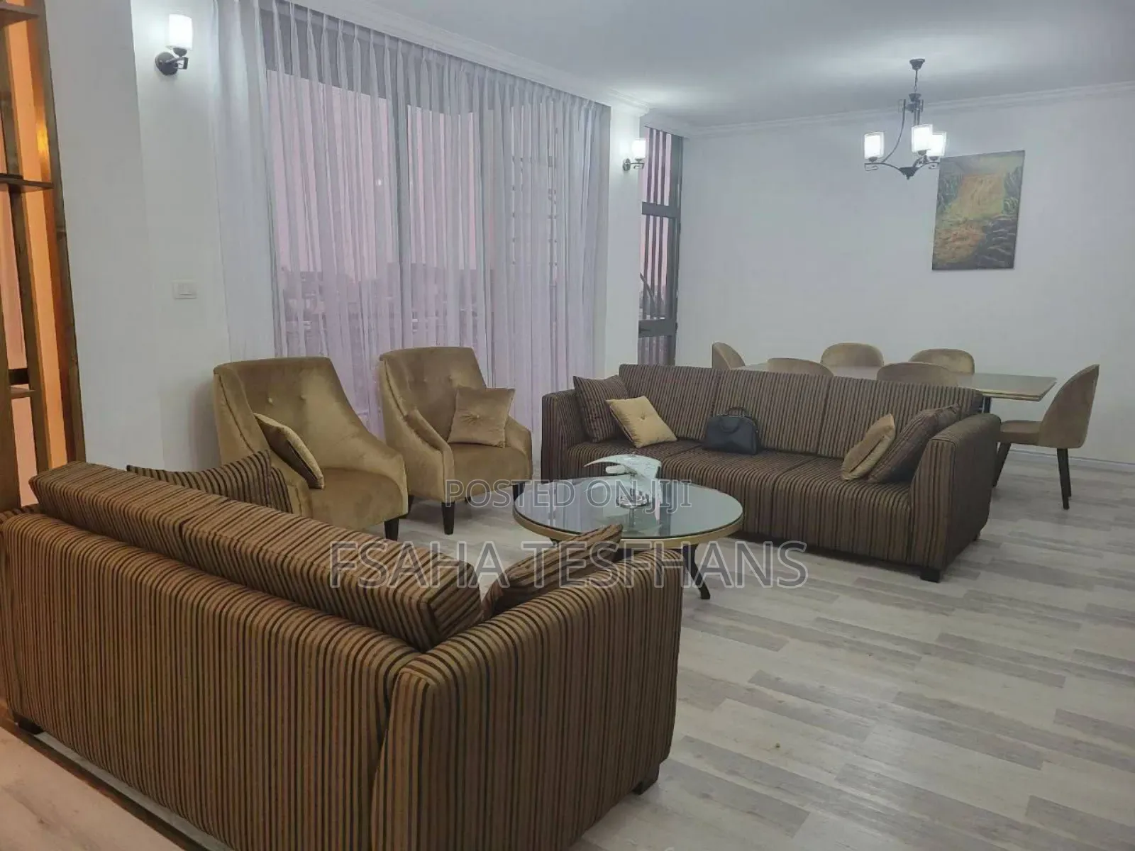 Furnished 5bdrm House in G+1 House For Rent, Bole for rent