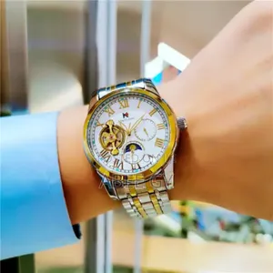 Moon Phase Display Multifunctional Stainless Steel