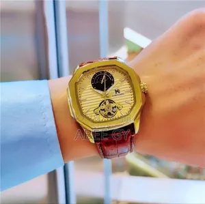 Aokulasic Tourbillion Automatic Mechanical Men Wristwatche