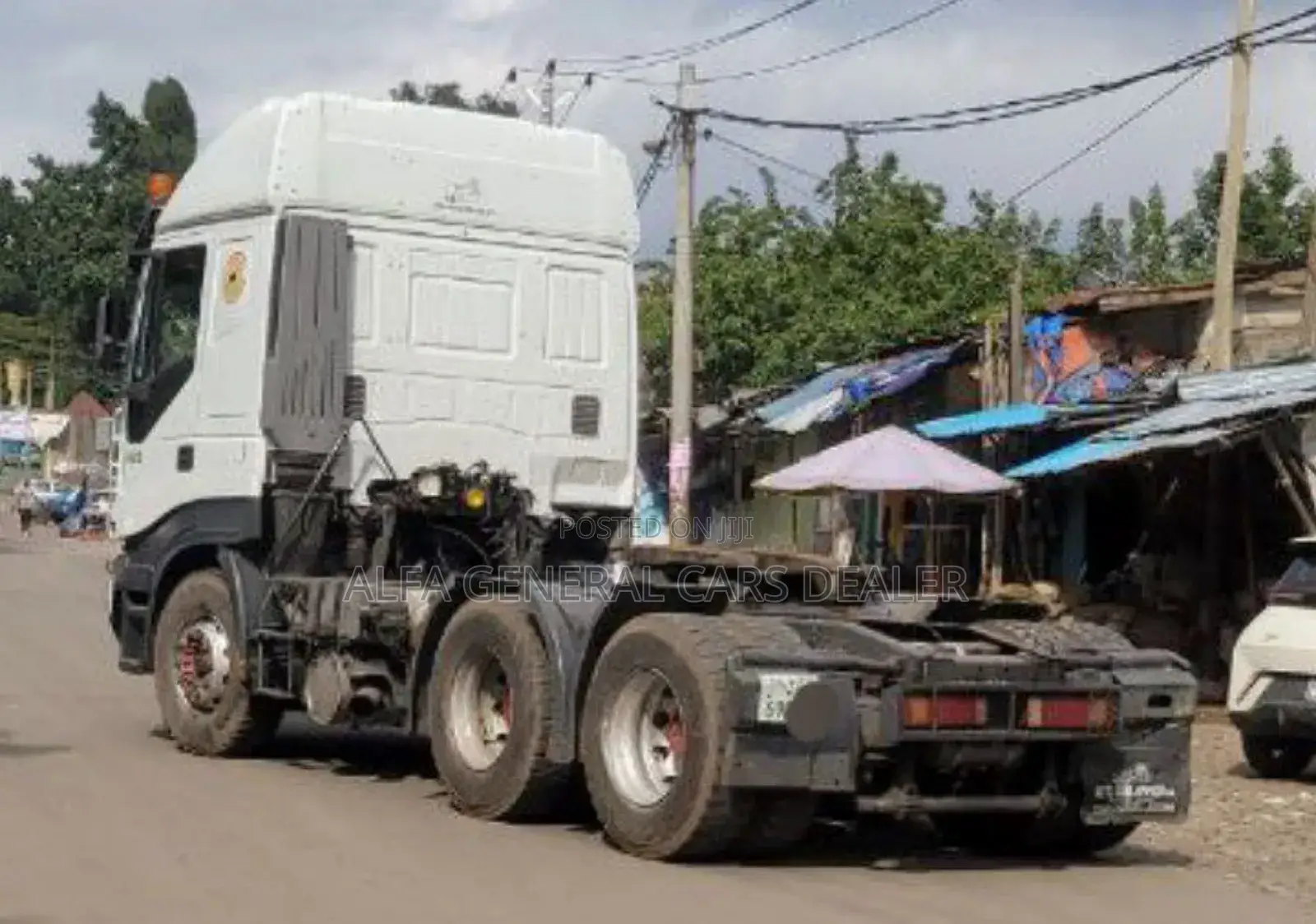 Iveco Stralis ፓዎር
•2005
•69 ሽ ታርጋ
•ሙሉ ጎማ አለው
••4,500,000