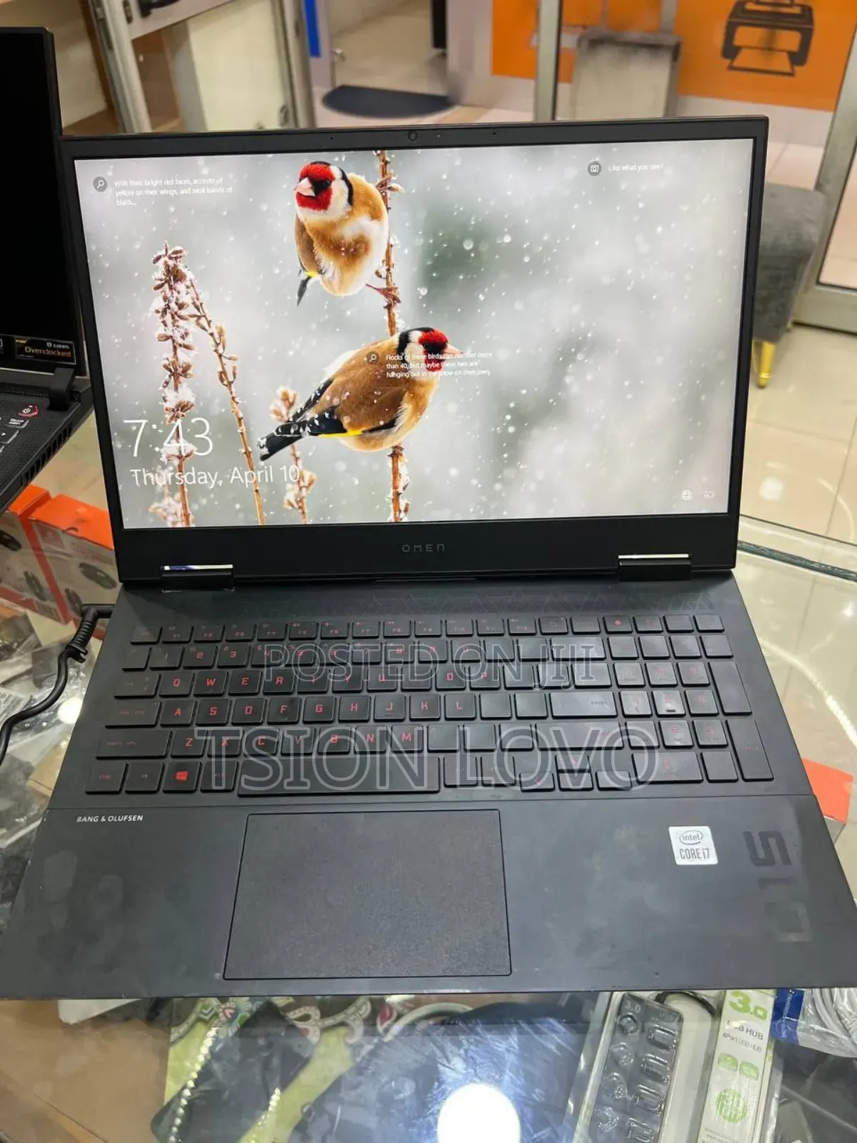 New Laptop HP Omen 15 16GB Intel Core I7 SSD 512GB