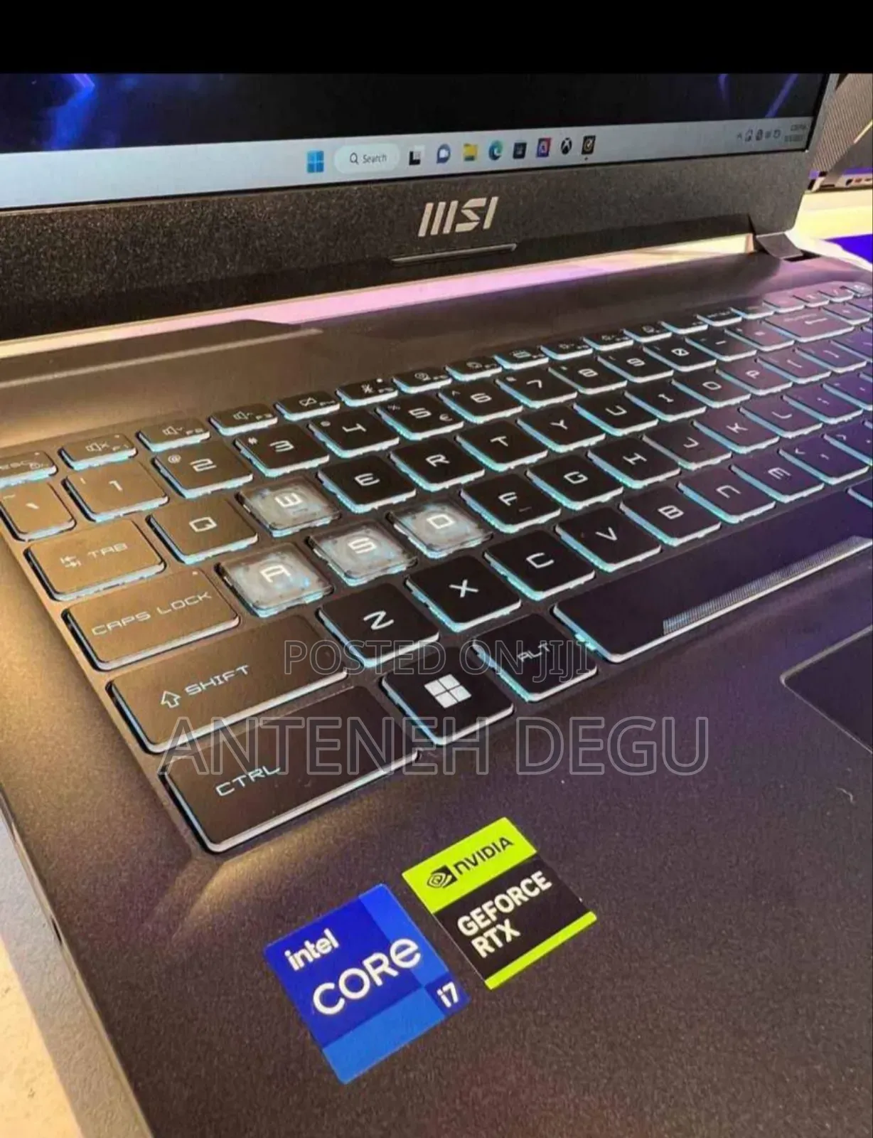 New Laptop MSI Katana GF66 16GB Intel Core I7 SSD 512GB