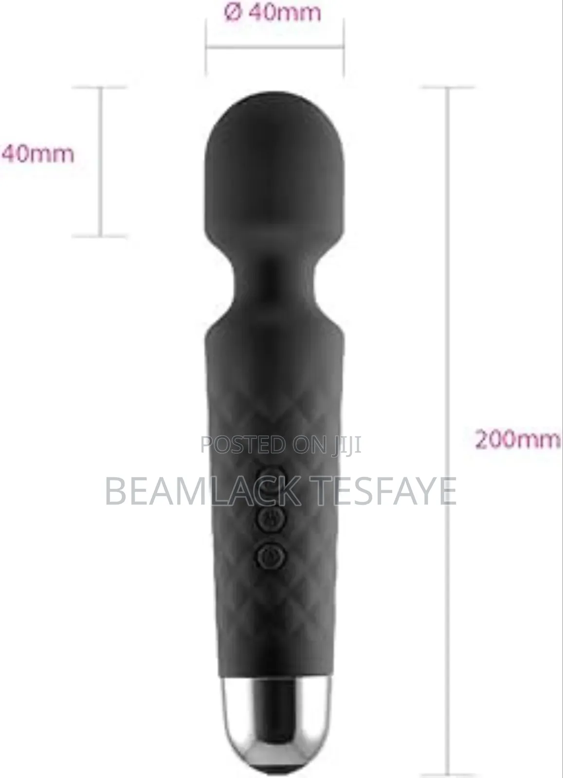 Rechargeable Personal Massager Delivers Powerful Vibrations