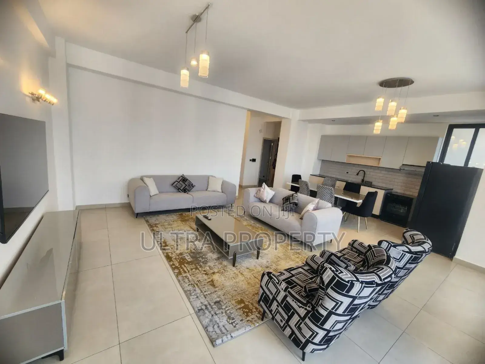 Furnished 3bdrm Apartment in Bole for rent