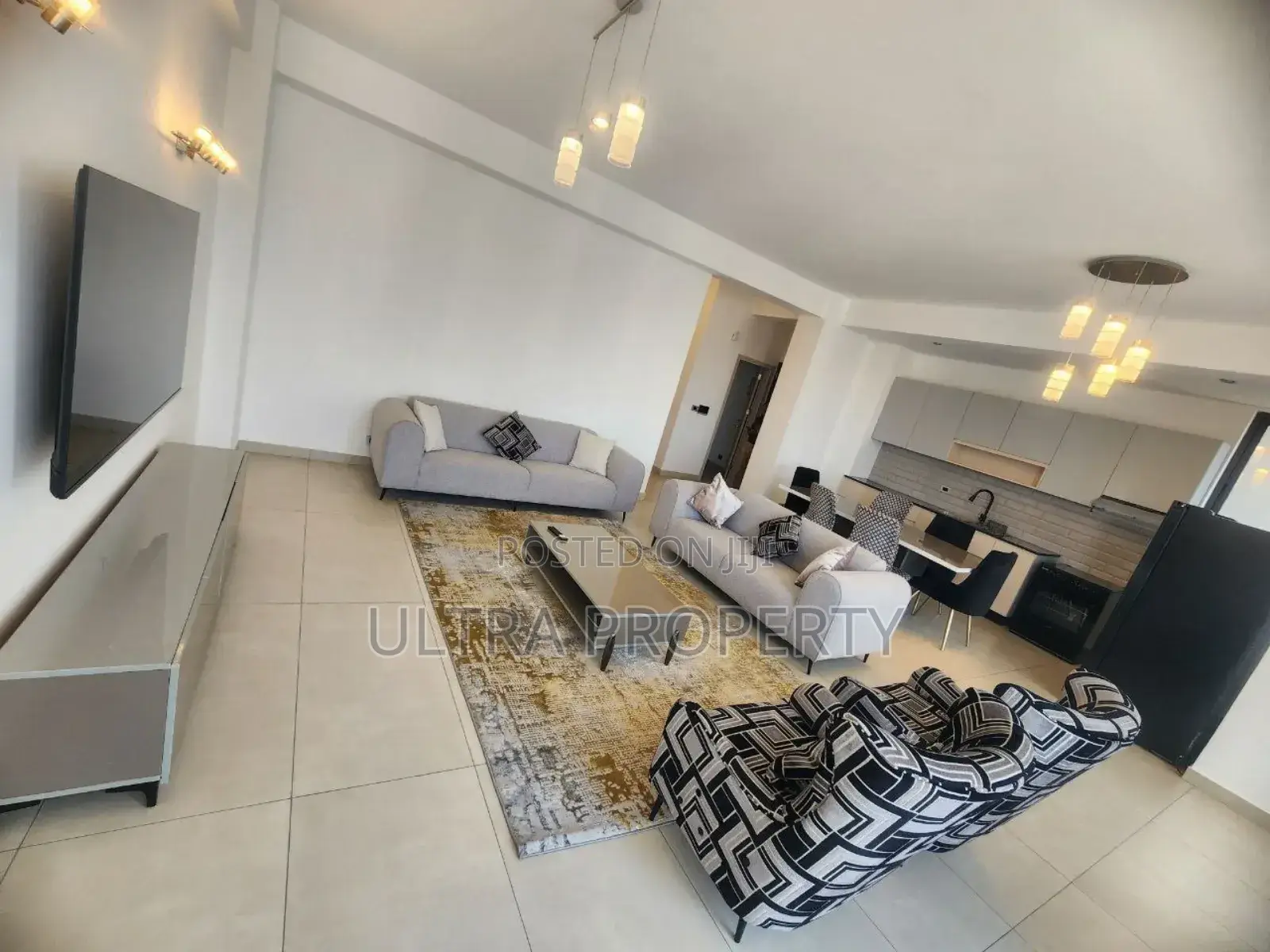 Furnished 3bdrm Apartment in Bole for rent