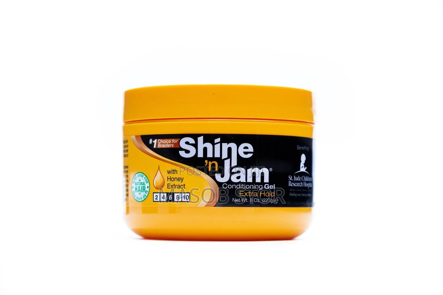 ሻይን ኤን ጃም ከአልኮል ነፃ ኤጅ ኮንትሮል ጄል /Ampro Shine'n Jam Gel Extra