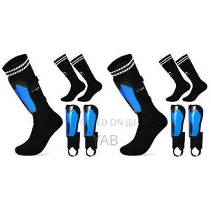 Shin Pads With Sock Sleeve