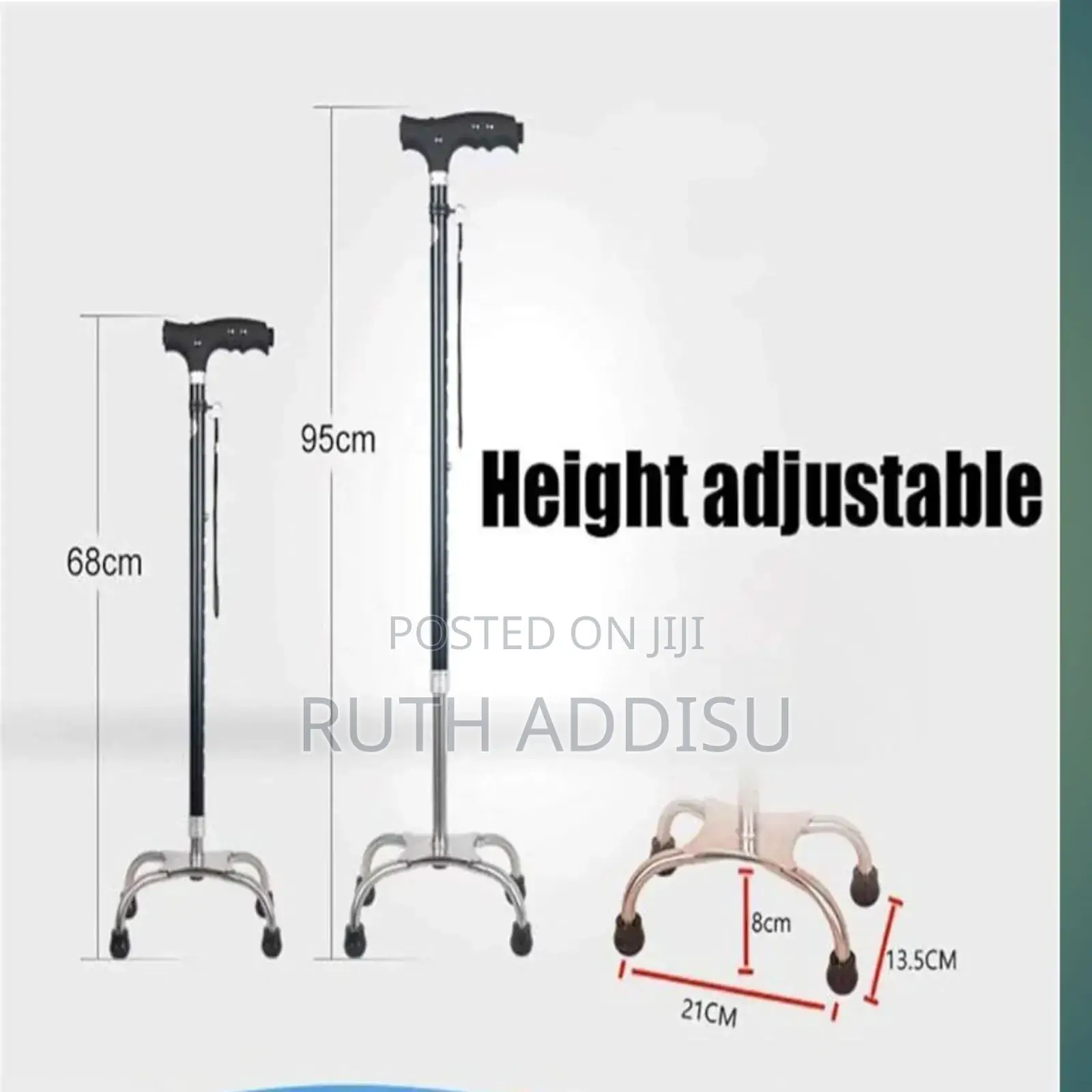 Cane Quadra Leg67four Medical Cane43quadra Leg Brand New