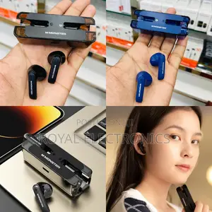 Monster V5.3 Low Latency Earbuds Hd Call With Mic Hifi