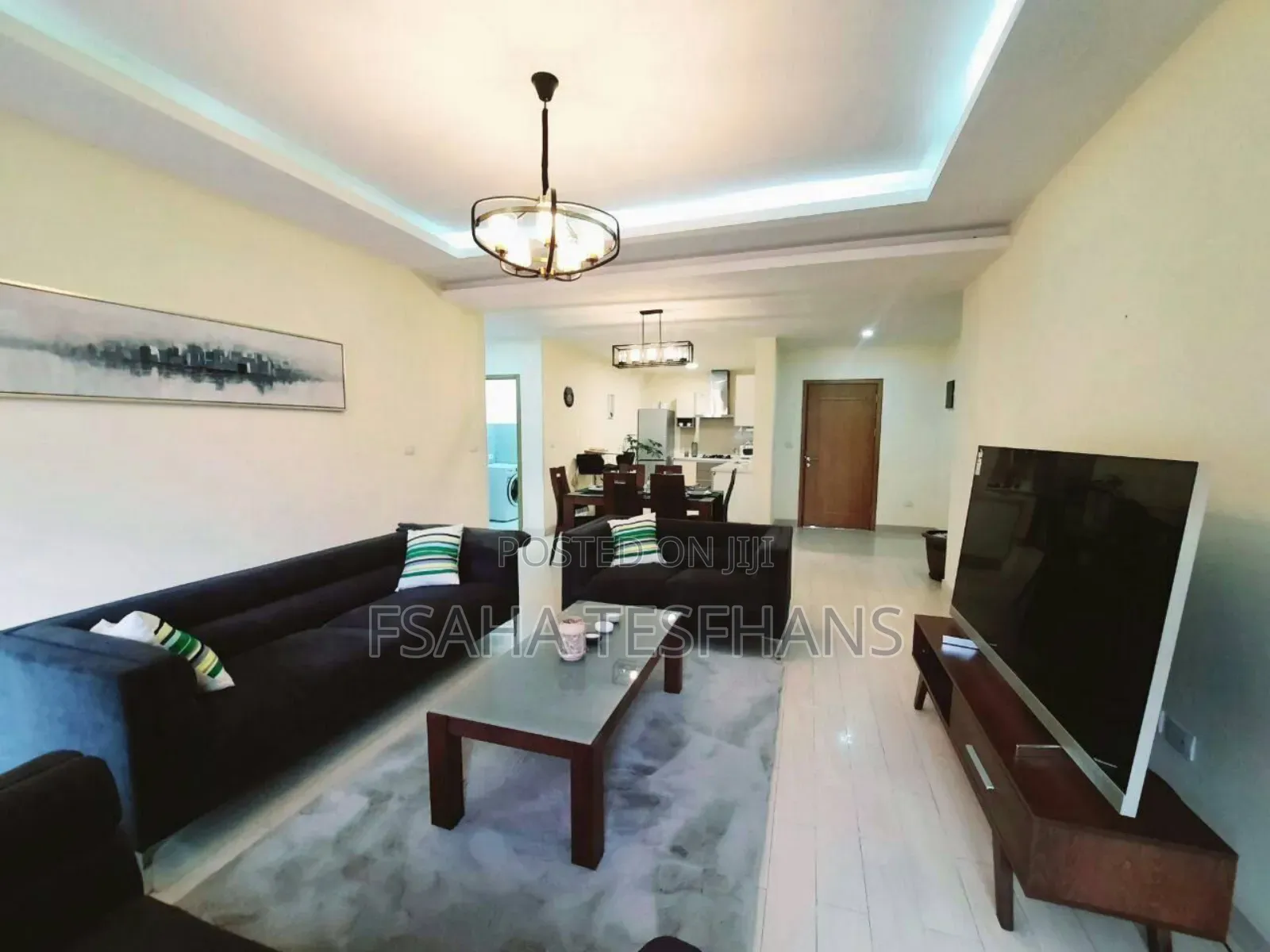 Furnished 2bdrm Apartment in Apartments, Bole for rent