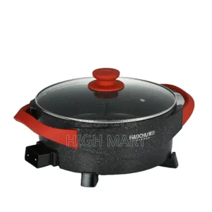 44cm ትልቁ Haoichu Ceramic Pizza Pan