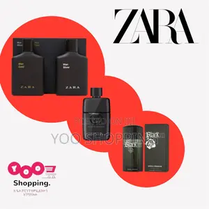 Zara Man Gold and Silver(Xs Black,Gucci Guilty) for Men