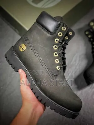 Timberland High Quality Black Golden Master Quality Shoes