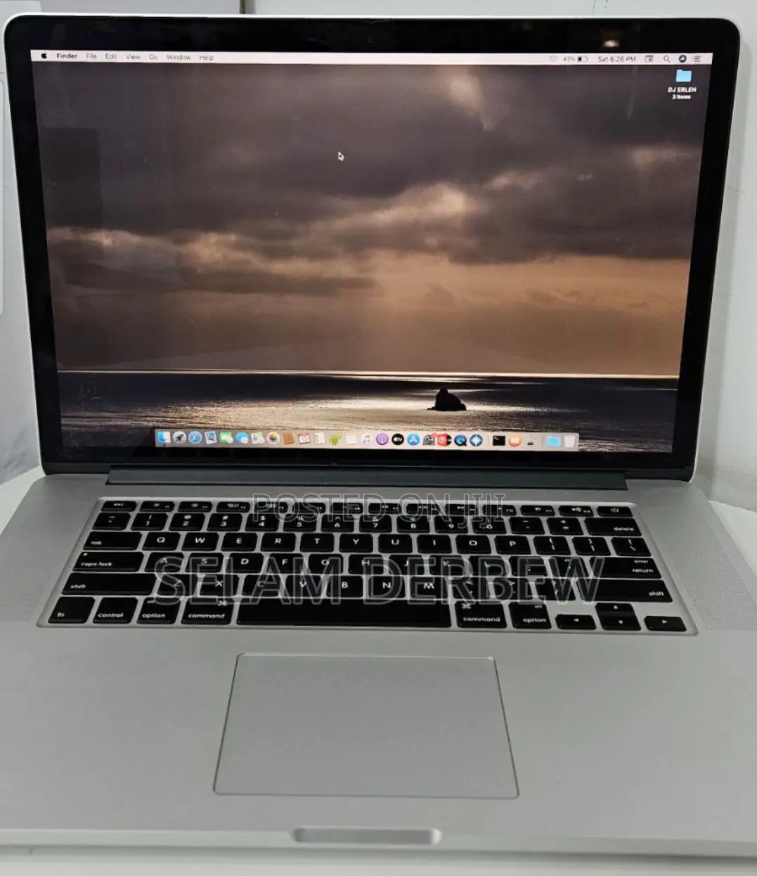 New Laptop Apple MacBook Pro 2015 16GB Intel Core I7 SSD 512GB