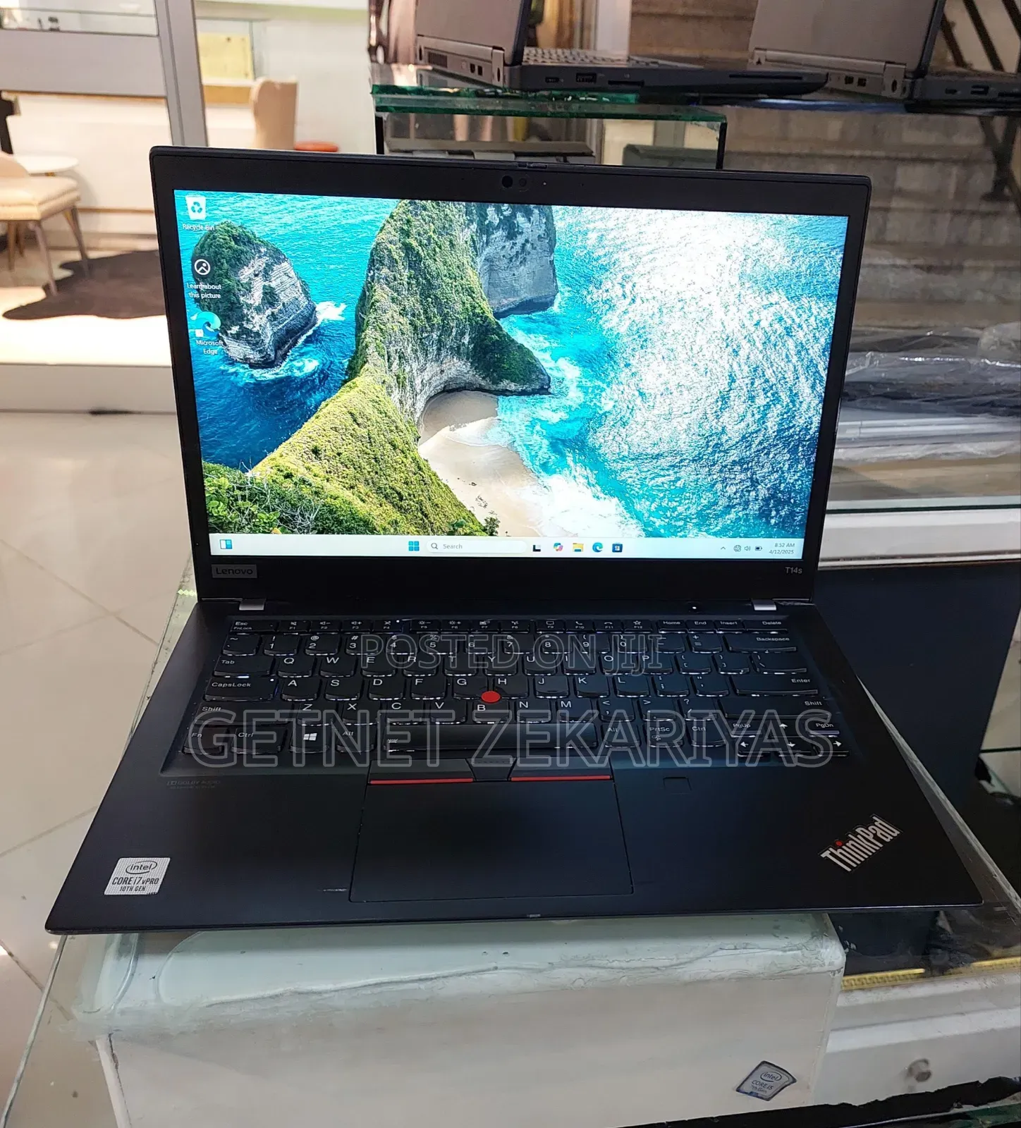 New Laptop Lenovo ThinkPad T14 36GB Intel Core I7 SSD 512GB