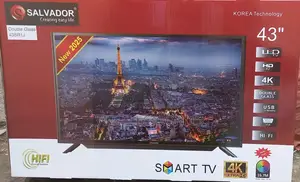 Salvador 43"Inch Tv Smart Android Nwe 2025 Tv