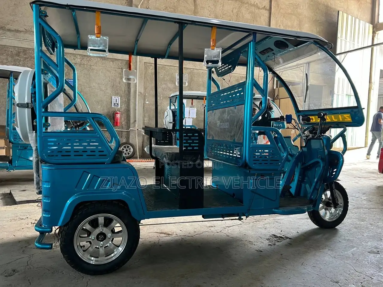 New Bajaj 2024 Blue