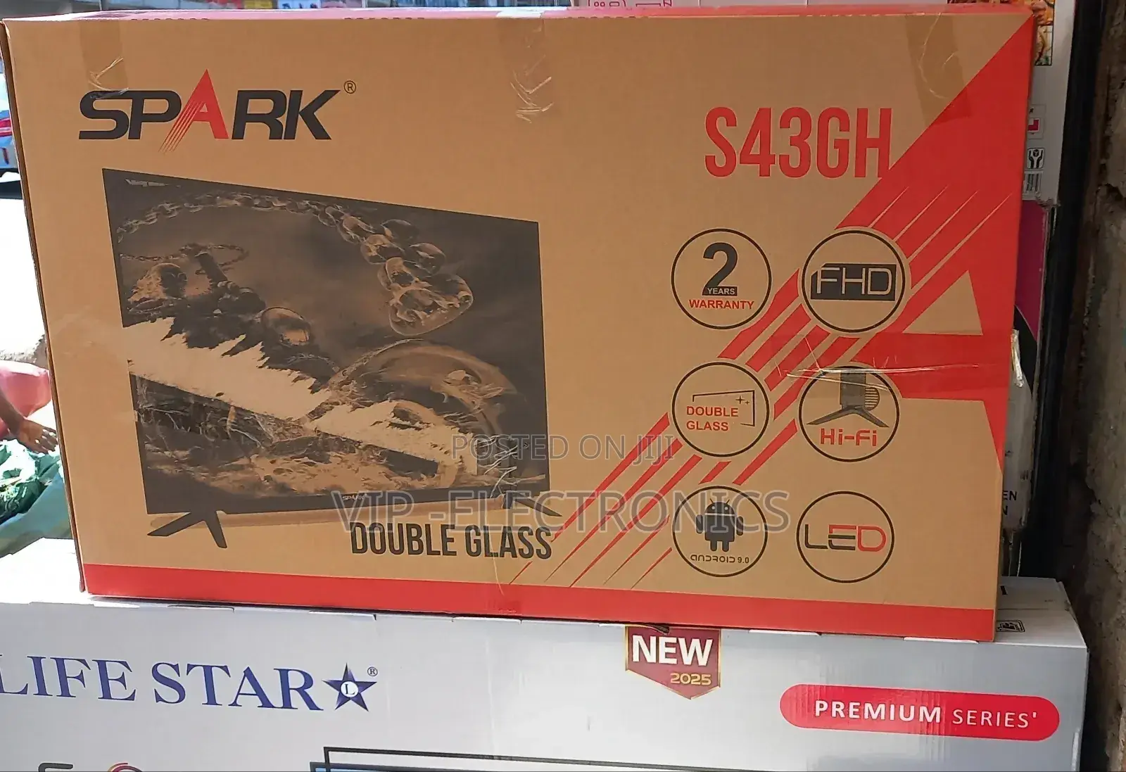 Spark 43"Inch Tv Smart Android Tv