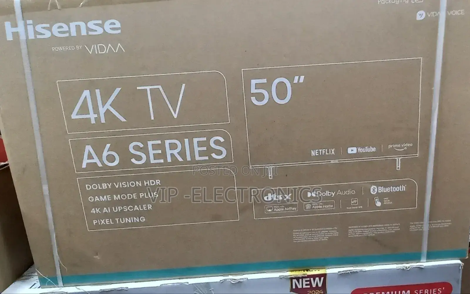 Hisense 50"Inch Tv Smart A6series Tv