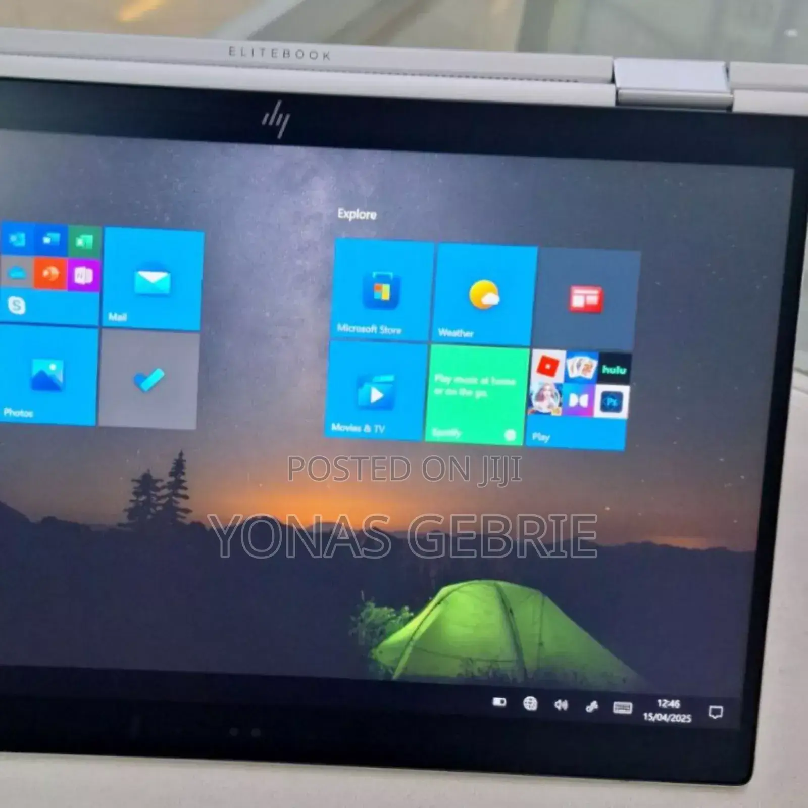 New Laptop HP Spectre X360 8GB Intel Core I7 SSD 512GB
