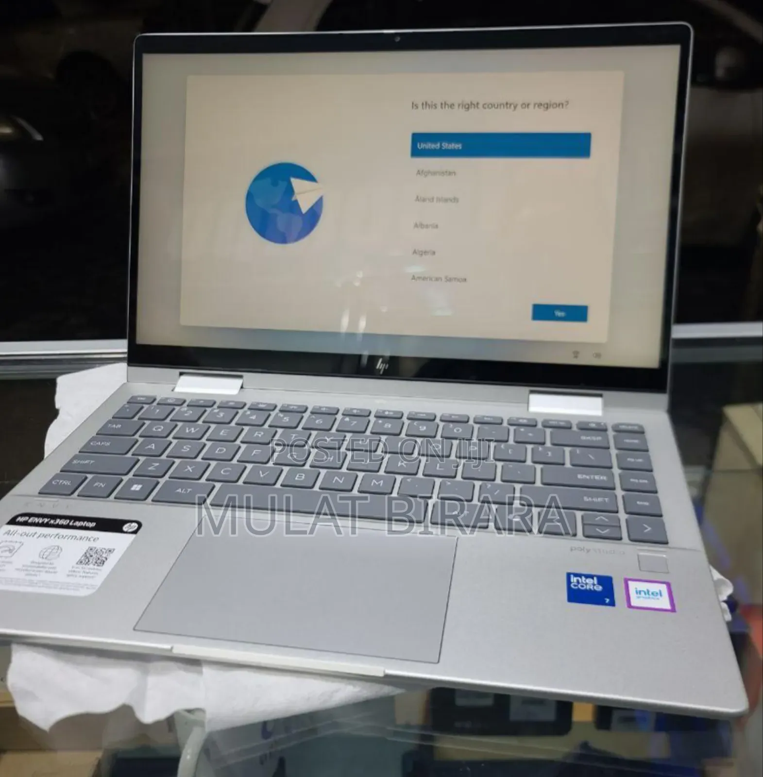 New Laptop HP Envy X360 16GB Intel Core I7 SSD 1T