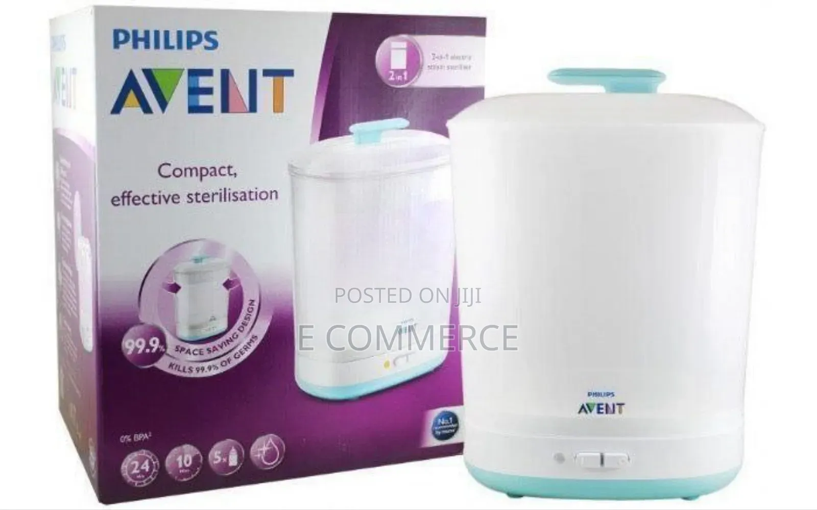 Philips Avent 2 in 1 Electric Steam Steriliser
