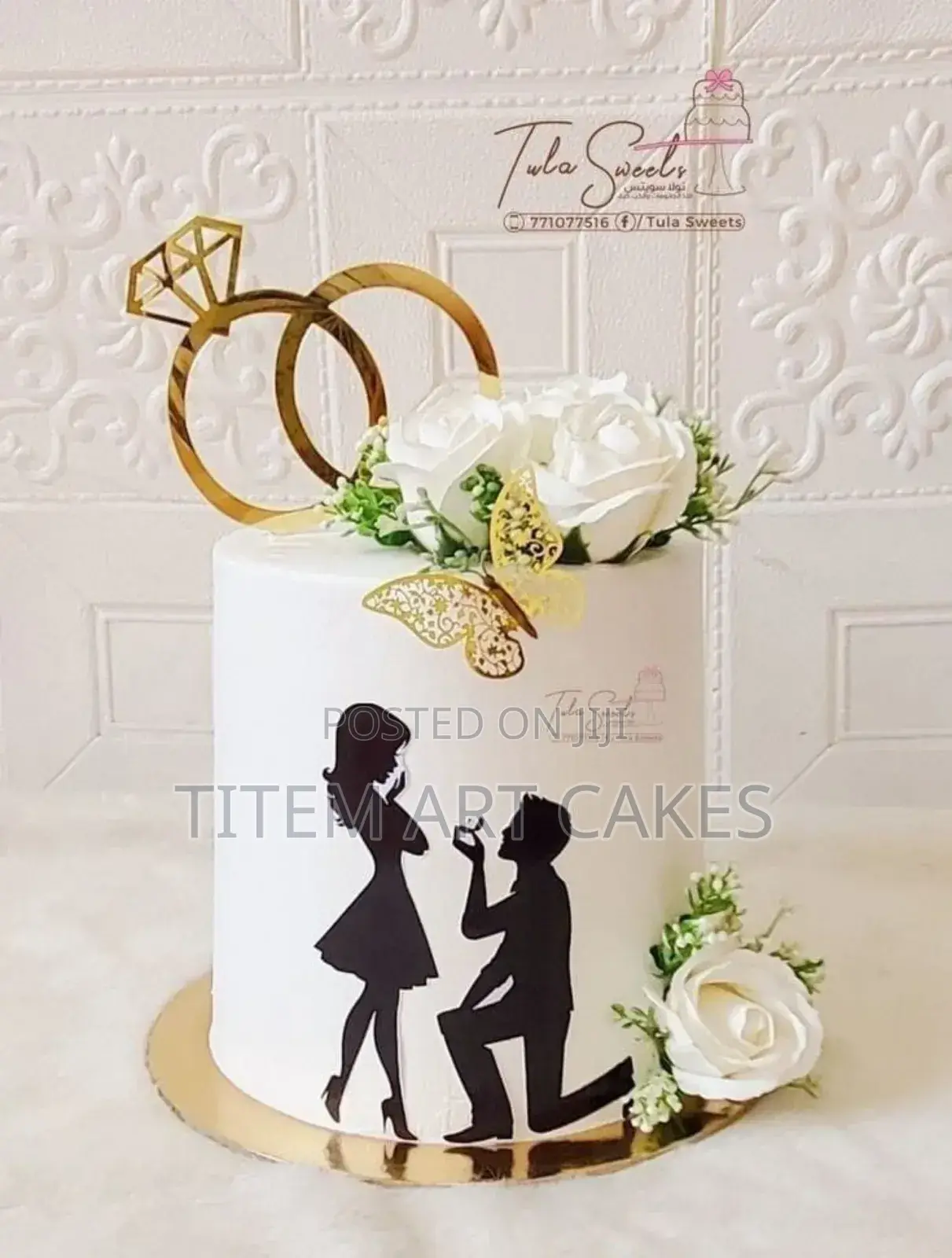 Engagement Cake