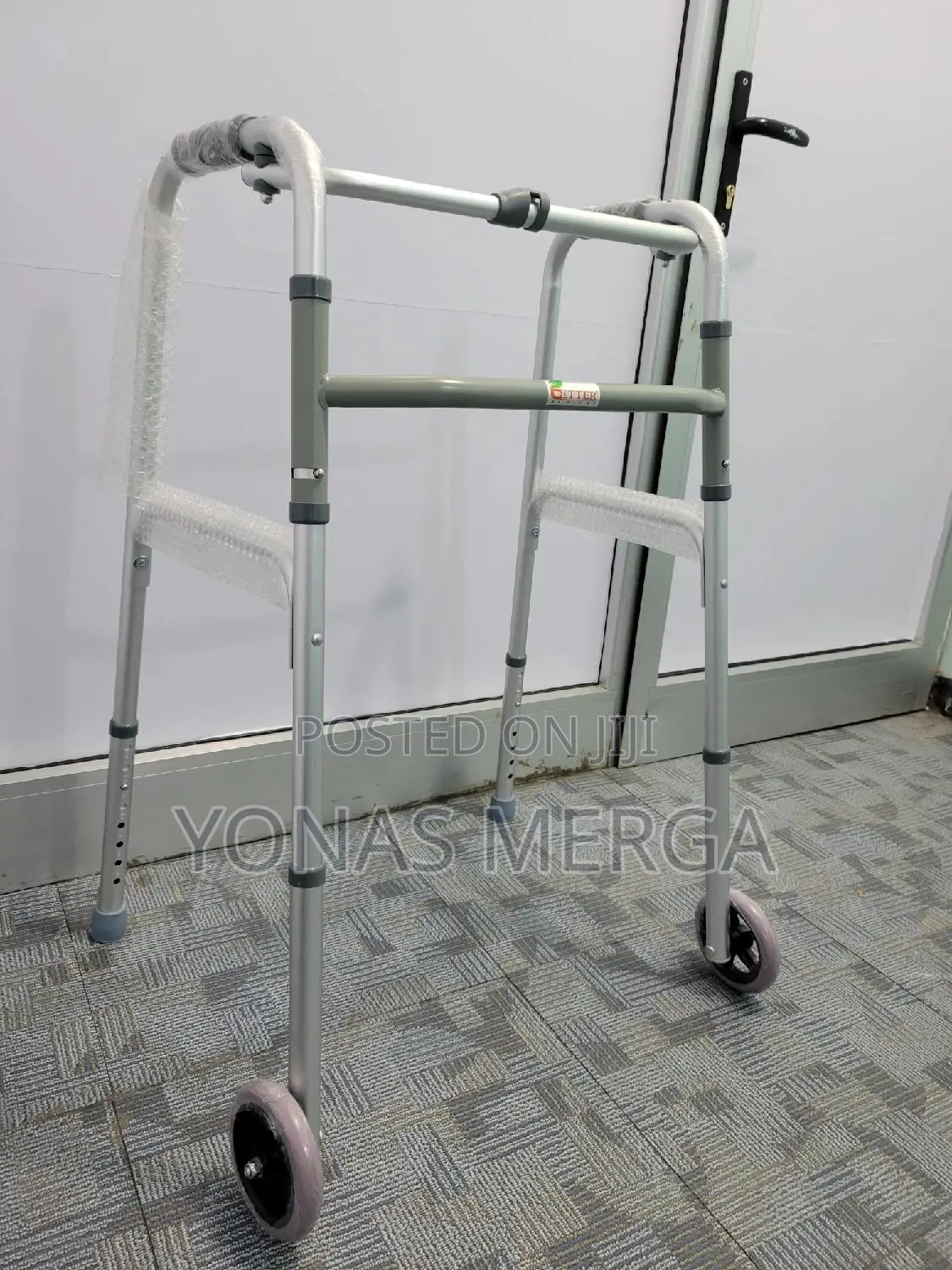 Adult Walker -Portable Walker፴剪give Force Their Affected Leg