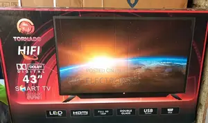 Tornado 43"Inch Tv Smart Android Tv