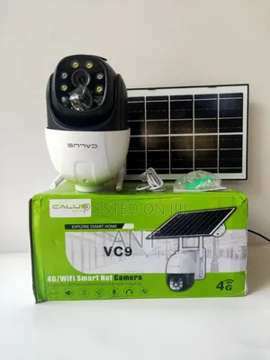 Solar Cctv Camera V380 Ultra Hd Outdoor 360 Security Camera