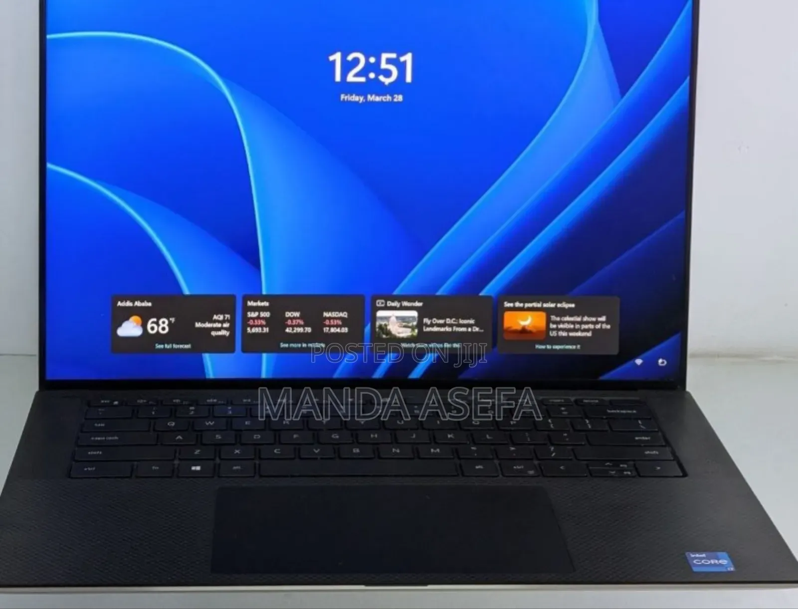 New Laptop Dell XPS 13 16GB Intel Core I7 SSD 512GB