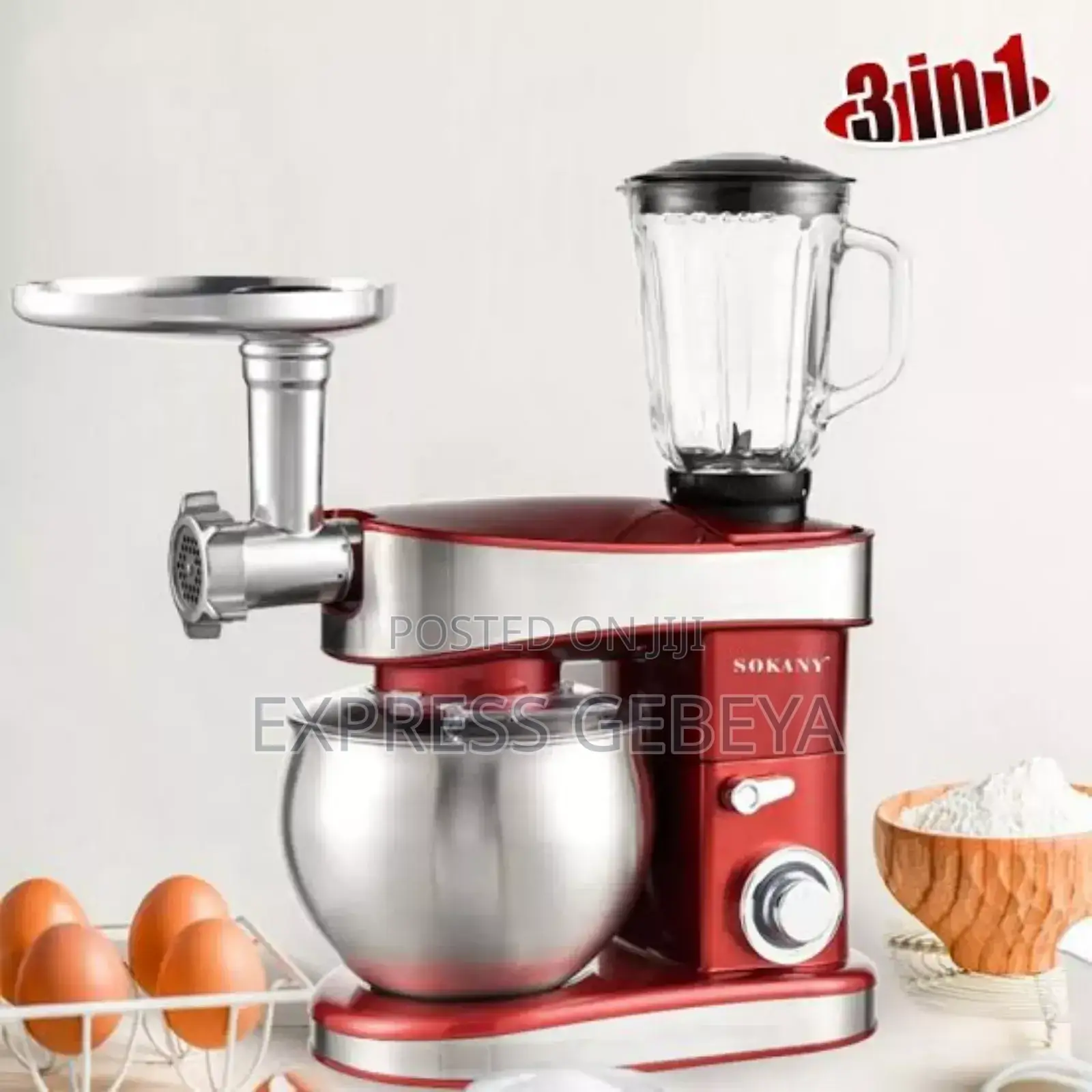 Sokany 4 in 1 Standing Mixer