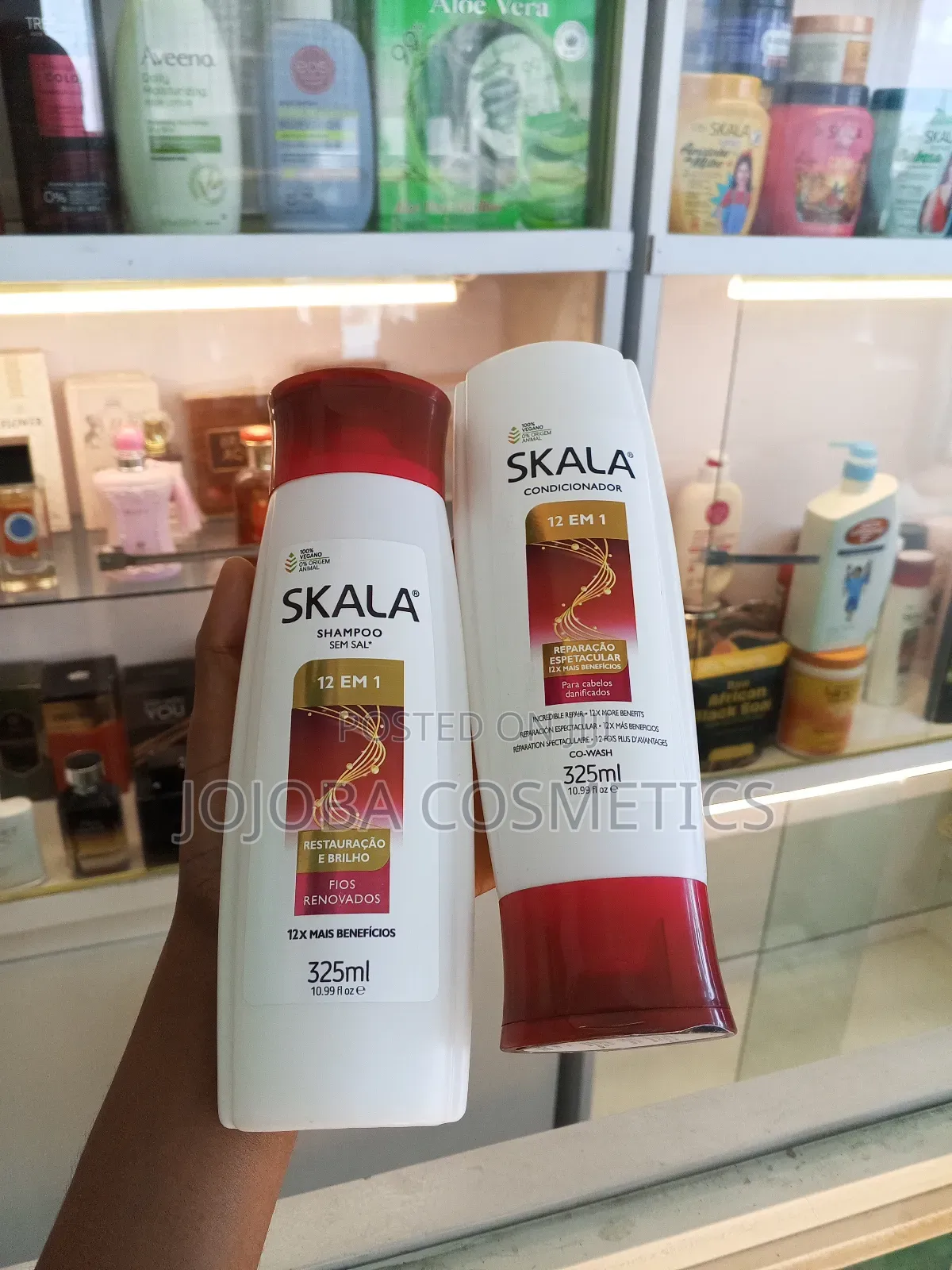 Skala Curler and Shampoo
