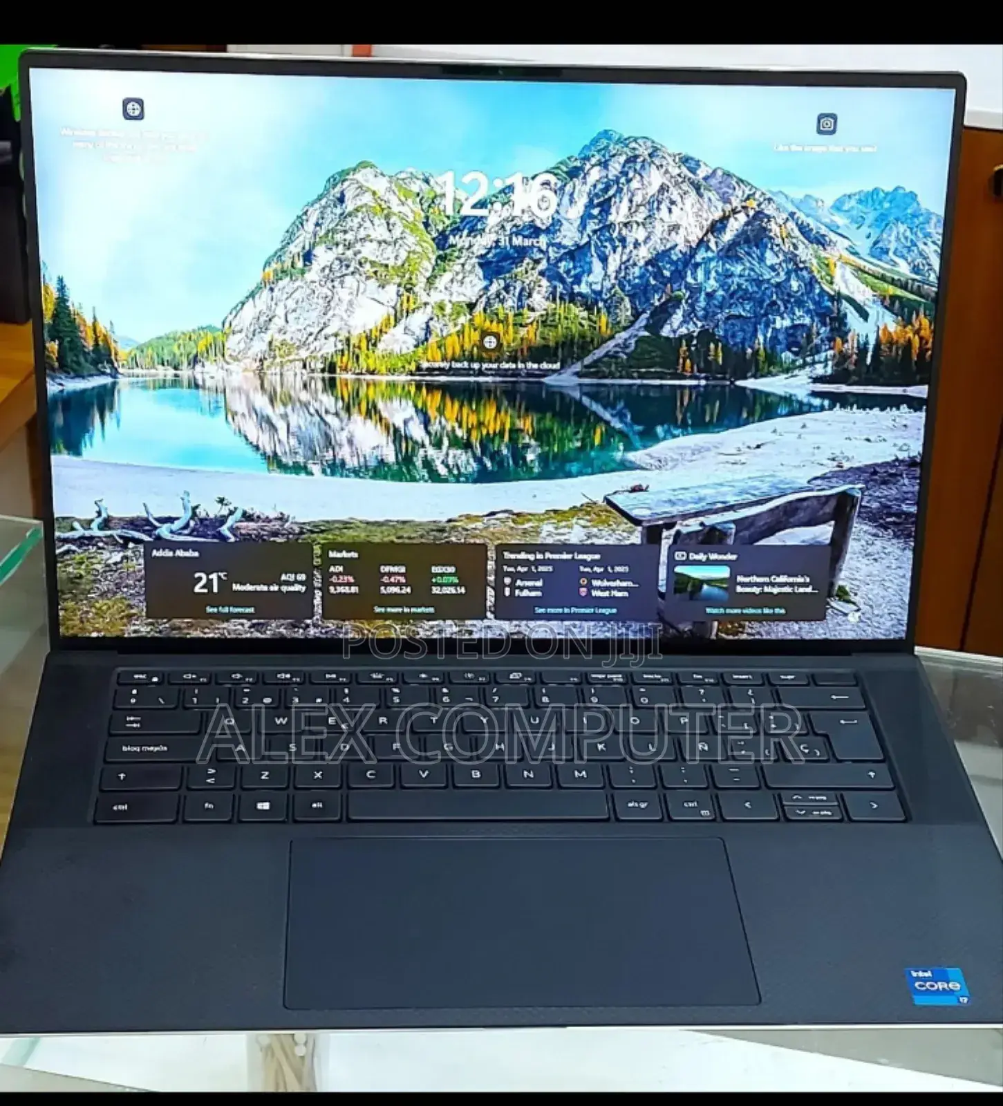 New Laptop Dell XPS 15 16GB Intel Core I7 SSD 1T