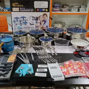 110pc and 50pc Stainless Steel.Cookware Ser