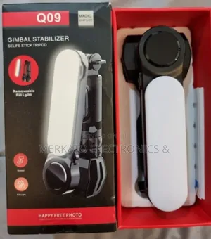Q09 Gimbal Tripod Selfie Stick Stabilizer
