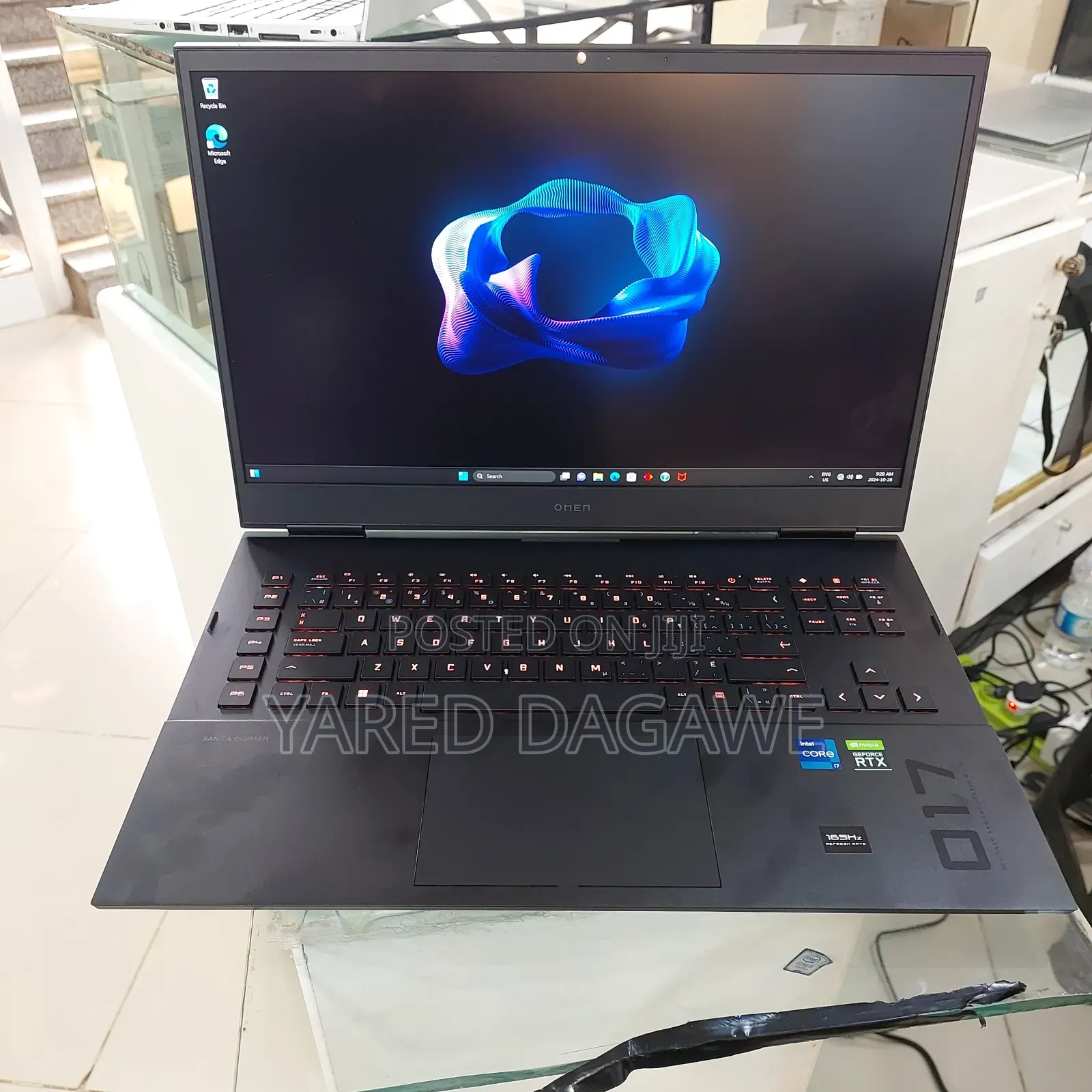 New Laptop HP Omen 17 32GB Intel Core I7 SSD 2T